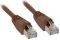 INLINE PATCH CABLE S/FTP CAT.5E RJ45 3M BROWN