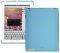 PURO BACK COVER IPAD 2 SOFT TOUCH LIGHT BLUE
