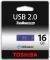 TOSHIBA TRANSMEMORY MINI 16GB USB2.0 FLASH DR...