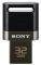 SONY USM32SA1/B ON-THE-GO 32GB USB2.0 FLASH DRIVE BLACK