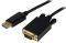 STARTECH DISPLAYPORT TO VGA ADAPTER CONVERTER CABLE 0.9M BLACK
