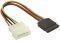 NATEC NKA-0612 SERIAL ATA POWER MOLEX(M) TO S...