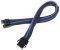 SILVERSTONE PP07-EPS8BA EPS 8-PIN TO EPS/ATX 4+4-PIN CABLE 300MM BLACK/BLUE