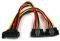 STARTECH SATA POWER Y SPLITTER CABLE ADAPTER ...