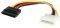 STARTECH 4-PIN MOLEX TO SATA POWER CABLE ADAP...