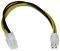 STARTECH ATX12V 4-PIN P4 CPU POWER EXTENSION ...