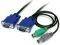 STARTECH 3-IN-1 ULTRA THIN PS/2 KVM CABLE 3M