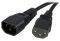 STARTECH STANDARD COMPUTER POWER CORD EXTENSION - C14 TO C13 0.3 M