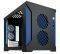 PARVUM SYSTEMS S2.0 MICRO-ATX CASE BLACK/BLUE