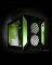 PARVUM SYSTEMS S2.0 MICRO-ATX CASE BLACK/GREEN