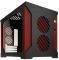 PARVUM SYSTEMS S2.0 MICRO-ATX CASE BLACK/RED