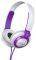 SONY MDR-XB200V EXTRA BASS HEADPHONES VIOLET