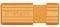 VERBATIM 49069 PINSTRIPE 16GB USB DRIVE VOLCANIC ORANGE