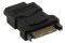 VALUELINE VLCP73900B INTERNAL POWER ADAPTER CABLE SATA 15-PIN MALE - MOLEX FEMALE BLACK