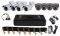 VANDSEC VK-A1108HXS70 DVR KIT WITH 4XWATERPRO...