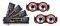 RAM G.SKILL F4-3200C16Q-16GRKD 16GB (4X4GB) D...