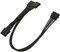 NANOXIA 4-PIN MOLEX - 3X4PIN ADAPTER 30CM BLA...
