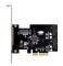 SILVERSTONE SST-ECU01 PCIE-CARD FOR 4 INTERNAL USB3.0-PORTS SILVERSTONE SST-ECU01 PCIE-CARD FOR 4 INTERNAL USB3.0-PORTS