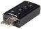SOUND CARD STARTECH VIRTUAL 7.1 USB STEREO AU...