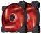 CORSAIR AIR SERIES SP140 LED RED HIGH STATIC PRESSURE 140MM FAN TWIN PACK