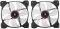 CORSAIR AIR SERIES SP140 LED RED HIGH STATIC PRESSURE 140MM FAN TWIN PACK