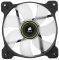 CORSAIR AIR SERIES SP120 LED GREEN HIGH STATIC PRESSURE 120MM FAN DUAL PACK