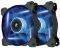 CORSAIR AIR SERIES AF120 LED BLUE QUIET EDITION HIGH AIRFLOW 120MM FAN TWIN PACK