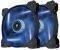 CORSAIR AIR SERIES SP140 LED BLUE HIGH STATIC PRESSURE 140MM FAN DUAL PACK