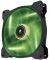 CORSAIR AIR SERIES SP140 LED GREEN HIGH STATIC PRESSURE 140MM FAN SINGLE PACK