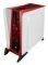 CASE CORSAIR CARBIDE SERIES SPEC-ALPHA MID-TOWER GAMING WHITE/RED