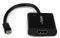 STARTECH MINI DISPLAYPORT TO HDMI ACTIVE VIDEO AND AUDIO ADAPTER CONVERTER BLACK