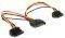 GEMBIRD CC-SATAM2F-02 SATA POWER SPLITTER CAB...