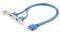 CABLEXPERT CC-USB3-RECEPTACLE DUAL USB3.0 REC...