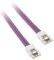 BITFENIX SATA 3 CABLE 30CM - SLEEVED VIOLET/WHITE