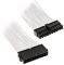 PHANTEKS 24-PIN ATX EXTENSION 50CM SLEEVED WH...