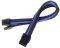 SILVERSTONE PP07-PCIBA PCI 8-PIN TO PCIE 6+2-PIN CABLE 250MM BLACK/BLUE