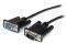 STARTECH STRAIGHT THROUGH DB9 RS232 SERIAL CABLE - M/F 0.5M BLACK