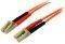 STARTECH MULTIMODE 50/125 DUPLEX FIBER PATCH ...