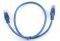 CABLEXPERT PP6-0.5M/B BLUE PATCH CORD CAT6 MO...