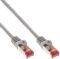 INLINE PATCH CABLE S/FTP PIMF CAT.6 250MHZ PVC CCA GREY 3M