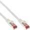 INLINE PATCH CABLE S/FTP PIMF CAT.6 250MHZ PVC CCA WHITE 3M