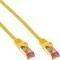 INLINE PATCH CABLE S/FTP PIMF CAT.6 250MHZ COPPER HALOGEN FREE YELLOW 2M