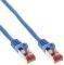 INLINE PATCH CABLE S/FTP PIMF CAT.6 250MHZ COPPER HALOGEN FREE BLUE 2M