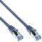 INLINE PATCH CABLE S/FTP PIMF CAT.6A HALOGEN FREE 500MHZ BLUE 1.5M