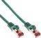 INLINE PATCH CABLE S/FTP PIMF CAT.6 250MHZ COPPER HALOGEN FREE GREEN 5M