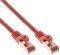 INLINE PATCH CABLE S/FTP PIMF CAT.6 250MHZ COPPER HALOGEN FREE RED 7.5M