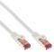 INLINE PATCH CABLE S/FTP PIMF CAT.6 250MHZ COPPER HALOGEN FREE WHITE 7.5M