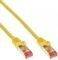 INLINE PATCH CABLE S/FTP PIMF CAT.6 250MHZ COPPER HALOGEN FREE YELLOW 10M