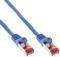 INLINE PATCH CABLE S/FTP PIMF CAT.6 250MHZ PVC COPPER BLUE 15M