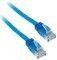 INLINE PATCH CABLE FLAT U/UTP CAT.6 1.5M BLUE